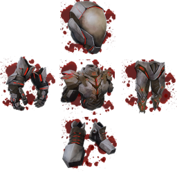 Ensemble Armure Tek - Maudit