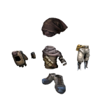 Full Desert Cloth Armor Set