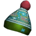Raptor Sleighing Winter Beanie
